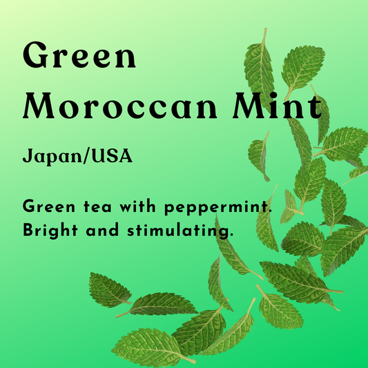 Green Mint Tea sign