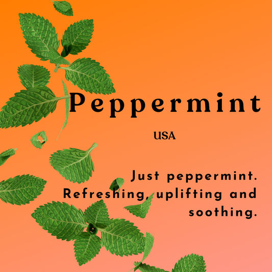 Peppermint Tea sign